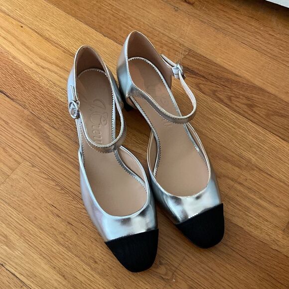 J. Crew Millie ankle-strap heels* - Picture 5 of 9